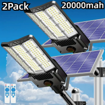2PACK 5000W Solar Licht Outdoor Solar Straße Licht Mit Motion Sensor Garten Wand Lampe Wasserdichte Solar Leistungsstarke Straße licht
