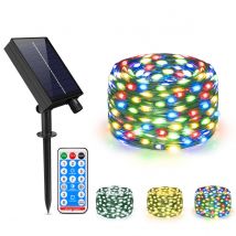 100M/50M/30M/20M/10M Outdoor Solar LED Licht String Weihnachten Urlaub party Girlande Straße Hof Hochzeit Girlande Ambinet Dekoration