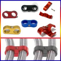 Universal Separator Kit AN4 AN6 AN8 AN10 Aluminium Eloxierte Linie Separator Billet Öl Kraftstoff Wasser Schlauch Rohr Separator Teiler Klemme