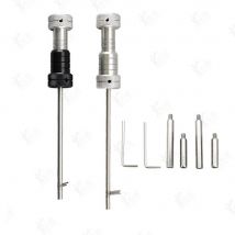 Schlosserwerkzeuge für Safe Box Blade Lock Repair Tools 2 IN 1 Set