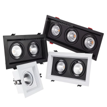 Downlight LED dimmerabili, faretti COB, 10W, 20W, 30W, soffitto antiriflesso, illuminazione per interni soggiorno e cucina