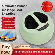 Geschenke Fußmassagegerät Kneten Haushalt Elektrischer Roller Kneten Heizung Schöne Füße Vollständig umwickeltes Airbag-Fußmassagegerät