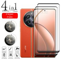 Szkło 4 w 1 dla Realme 12 Pro Plus Szkło dla OPPO Realme 12 Pro Plus Szkło HD 9H Ochrona ekranu dla Realme 12 Pro Plus 5G Len Glass