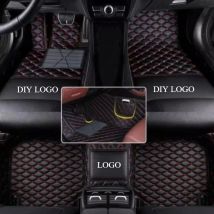 Maßgeschneiderte Auto-Fußmatte für Volkswagen Vw EOS 2005–2016, UP Caravelle 9 Sitze Sharan, 6 Sitze 2014–2018, Auto-Innenzubehör