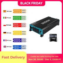 Inverter a onda sinusoidale pura Renogy da 3000 W da 12 V a 230 V/240 V - Funzione UPS integrata, inverter di potenza per camper, sistema solare, campeggio
