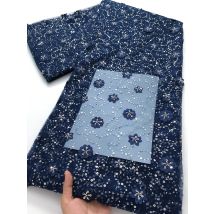 Französischer Mesh-Spitzen-Pailletten-Stoff, 3D-Blumenperlen, Spitze, neueste afrikanische nigerianische Stoffe, elegantes Partykleid für Frauen, 2,5 Yards 4001