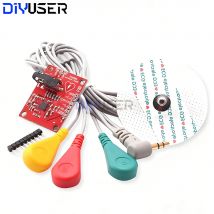 AD8232 ECG Measurement Module, DIY Heart Rate Pulse Monitor Sensor Kit for Arduino and Microcontroller Projects
