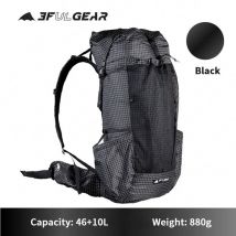3F UL GEAR QIDIAN PRO Rucksack 46+10L Ultraleicht 880g Outdoor Damen/Herren Sporttasche