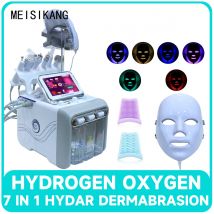 MEISIKANG Hydra Water dermoabrasione macchina per il viso 7 IN 1 rassodamento della pelle cura del viso RF pulizia del viso Hydro Beauty Instrument macchina bolle macchinari professionali small bubble