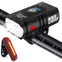Lampka rowerowa USB akumulator MTB przednia lampa reflektor latarka oświetlenie rowerowe latarka LED