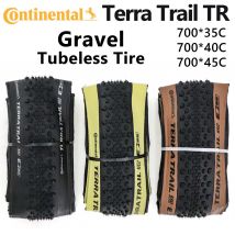 Continental Terra Trail 700c Tubeless Ready pneumatico Cyclocross Gravel 700x40/45c Bici da strada Pieghevole TLR Pneumatico Marrone