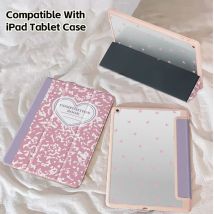 Fall für iPad 10.2/Pro11/10./10.5/10.9/Air6/12.9/Mini6, Unterstützung Schlaf aufwachen, doppelseitiger Druck mit Stifts chlitz design