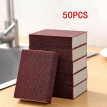 50/10/5/1 Stück 100 x 70 x 25 mm hochdichter Nano Emery Magic Melamin-Schwamm zum Reinigen von Haushaltswaren, Küchenschwamm, zum Entfernen von Rost