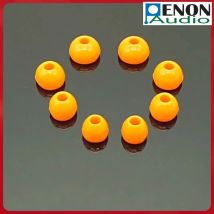 Penon Liqueur O Arancione 4,5 mm S/M/L/XL Auricolari in silicone per HiFi Audiophile Ugello da 4,0-6,5 mm Auricolare in-ear cablato IEM (3 paia)