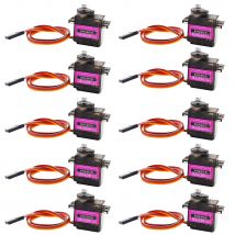 2/4/5/10/20 Pcs MG90S All metal gear  9g Servo SG90 Upgraded version For Rc Helicopter Plane Boat Car MG90 9G Trex 450 RC Robot