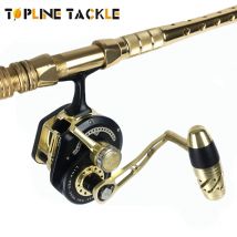 Topline Tackle  Underhead Saltwater Trolling Fishing Reel Slow Jigging Reels Gear Ratio 6.3:1 Lever Drag Sea Boat Jigging Coil