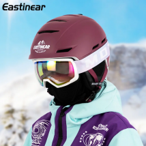 Eastinear's neuer Unisex-Skihelm, professionelle Outdoor-Sport-Ski-Sicherheitsausrüstung für Erwachsene, Einzel- und Doppelbrett-Skihelm