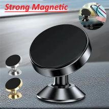 Magnetischer Autotelefonhalter, magnetische Halterung, zum Aufkleben auf dem Armaturenbrett, Wand, mobile Handyunterstützung im Auto für iPhone, Samsung, Xiaomi