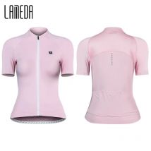LAMEDA Maglia da ciclismo da donna Manica corta Abbigliamento da bici Camicia da ciclismo per ciclismo da montagna Abbigliamento da bici da strada ad asciugatura rapida