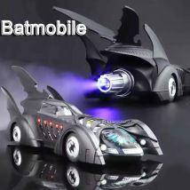 Maßstab 1:18, 1995–1998, Batmobil-Modellauto, Spielzeug, Legierung, Druckguss, Sportwagen, Ton, Licht, Tür geöffnet, Stoßdämpfung, Geschenke für Jungen