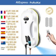 Robot aspirapolvere automatico per la pulizia a spruzzo d'acqua per finestre domestiche, tergicristallo elettrico per finestre con telecomando