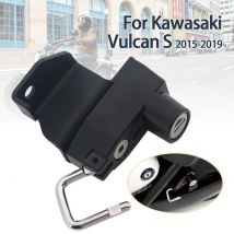 Motorcycle Helmet Lock Kit Helmets Security Anti-Theft Lock Rust-Proof Aluminum For Kawasaki VN650 Vulcan S 650 Accessories