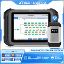 XTOOL D9S PRO D9SPRO WIFI Narzędzie Diagnostyczne, Mapa Topologiczna, Programowanie ECU Skaner Samochodowy, Wspomaganie VAG, Ponad 42 Resetów FCA/CANFD/DOIP