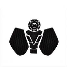 NUOVA fibra di carbonio Moto Rilievo Del Carro Armato Del Carburante Della Protezione Della Decalcomania Della Cassa per Honda CBR 600 RR CBR 600RR 2003-2006