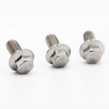 M5 M6 M8 M10 M12 304 Edelstahl Zahn Anti-Rutsch-Schrauben Sechskant-Flanschschrauben GB5787