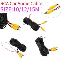 Video kabel der Rückfahr kamera mit Erkennungs kabel RCA-Kamera von Stecker zu Stecker Ansicht Video kabel hinten Autozubehör