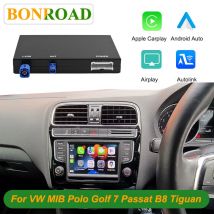 Bonroad Wireless Carplay Android Interfaccia Auto Per VW Volkswagen Skoda Octavia A5 Golf 7 Polo Passat B8 MIB MIB2 Modulo