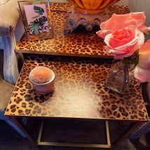 Personalisierte Tapete mit Leopardenmuster, wasserfest, abnehmbar, selbstklebendes Kontaktpapier für Wohnzimmer, Schlafzimmer, Heimdekoration