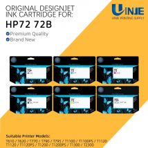 Oryginalny nowy wkład atramentowy HP 72 72B HP72 do HP Designjet T610 T620 T770 T790 T795 T1100 T1120 T1200 T1300 T2300 3WX06A