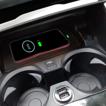 Moreway wireless charging Mat For BMW G20 G21 G22 G28 3 4 Series G26 phone charger Mobile Holder Mount Fast charge Car interior
