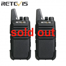Retevis RT622 Walkie Talkie 6 pezzi Mini Walkie Talkie PMR FRS Walkie Talkie Set con caricatore multigruppo a 6 vie per ristorante dell'hotel