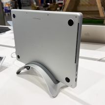 Aluminium-Laptopständer für Apple MacBook Pro Air Neo M5 2026 m4 15 13 14 16 Vertikale Halterung Platzsparendes Gestell Aufstellbarer Halter