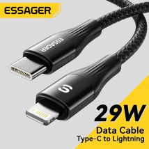 Essager cavo USB tipo C per iPhone 14 13 12 11 Pro Max XS PD 20W caricabatterie rapido da USB C a Lightning cavo 29W per iPad Macbook