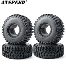 AXSPEED neumáticos de goma de 2,2 pulgadas con inserciones de espuma para Axial Wraith SCX10 TRX4 D90 4WD TF2 1/10 coche trepador de control remoto actualización