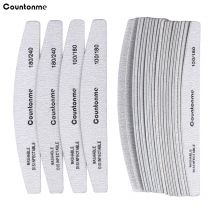 10/20 Stück Professionelle Holz-Nagelfeilen 180/240 Buffer 100/180 Grau Bootsholz Schleifblock Gel-Polierer Schleif-Nagelfeilen