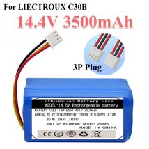 Batteria agli ioni di litio 14.4V/14.8V 3.5Ah 18650 per LIECTROUX C30B XR500 E30 per PROSCENIC 800T 830P 820P 820T 820S Robot aspirapolvere