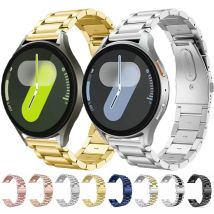 Cinturino per Samsung Galaxy Watch 7 6 5 4 44mm 40mm Cinturino in acciaio inossidabile 4 6Classic 42 46mm 43 47mm Bracciale in metallo 20mm Correa