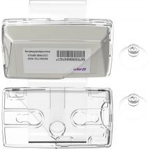 2024 Upgraded EZ-Pass Holder -Strong Suction Cup Mount for Windshield,Sun Visor - Secure iPass Transponder Holder