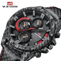 2023 neue Berühmte Marke Luxus Business Sport Mode Kreative Leder Quarz Kalender 3ATM Wasserdicht Pilot Serie Herren Uhren