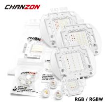 Hochleistungs-LED-Chip RGB/RGBW 3W 10W 20W 30W 50W 100W Rot Grün Blau Weiß Diode 3 10 20 30 50 100 W Watt COB für Lampenlicht