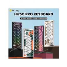 Leobog Hi75C Gaming Aluminum Wireless Mechanical Keyboard Kit Hi75 Hi75C Pro 81Keys Bluetooth 2.4G Wired  Hotswap Gamer Keyboard