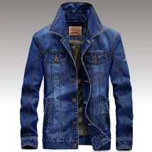 Männer Frühling Mode Denim Jacke Jeans Jacke Top Qualität Marke Männlichen Winter Bomber Outwear Mäntel Plus Größe 4XL