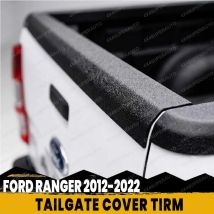 Copertura del Portellone Posteriore per Ford Ranger 2012-2022 PX PX2 PX3 XLT T6 T7 T8 XLS, Protezione del Profilo Nero Opaco, Accessori Auto