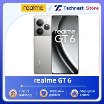 Versione globale realme GT 6 GT6 5G Smartphone 6.78 "120HZ Snapdragon 8s Gen 3 Sony LYT-808 OIS