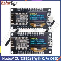 Scheda di sviluppo NodeMCU ESP8266 V3 con display OLED da 0,96 pollici CH340 ESP-12F Modulo WiFi TYPE-C USB per Arduino/Micropython