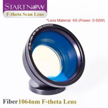 Startnow Fiber Focus Lens 1064nm F-theta Laser Field Scan Lens 110X110 175X175 YAG Laser Marking Galvo System Scanning For 0-50W
